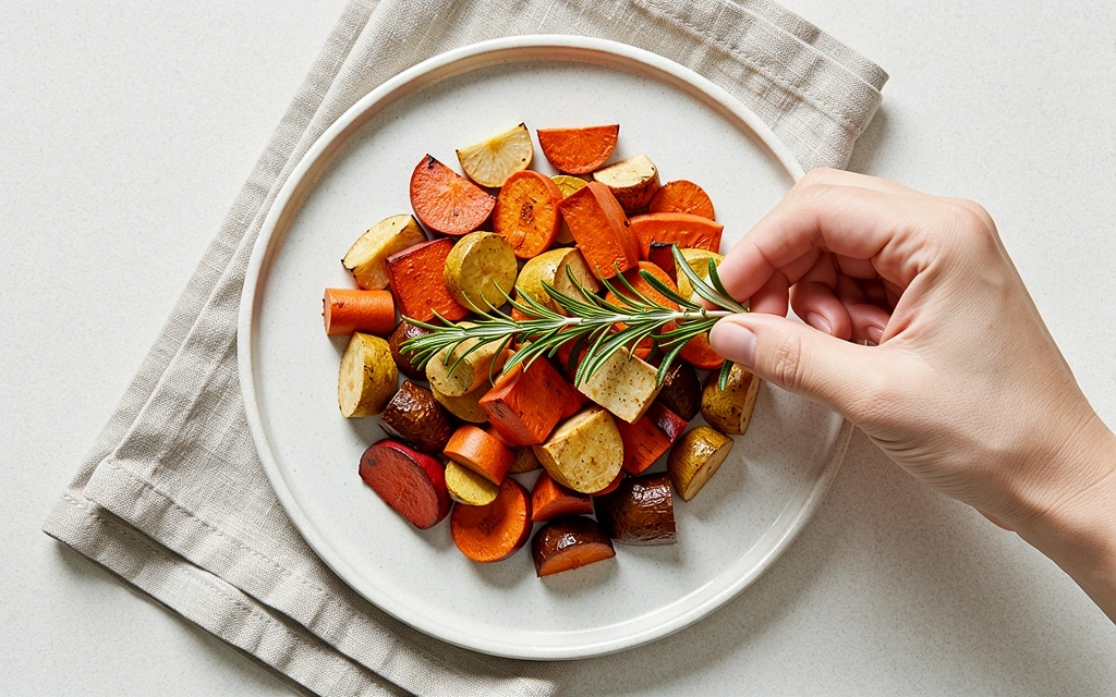 Nutriție echilibrată și legume proaspete